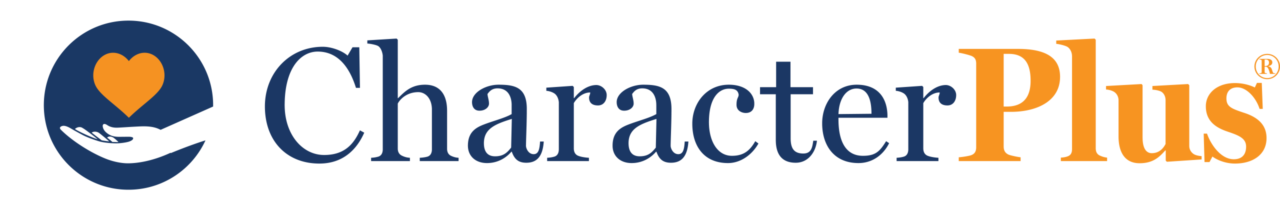 Character Plus Logo with Icon
