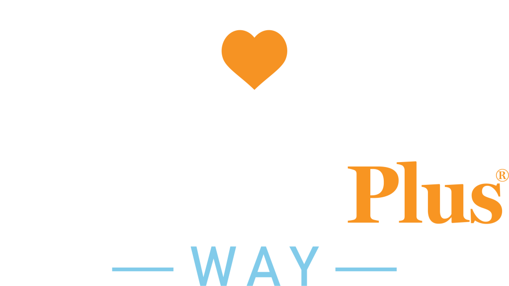 Character Plus Way Logo Reversed