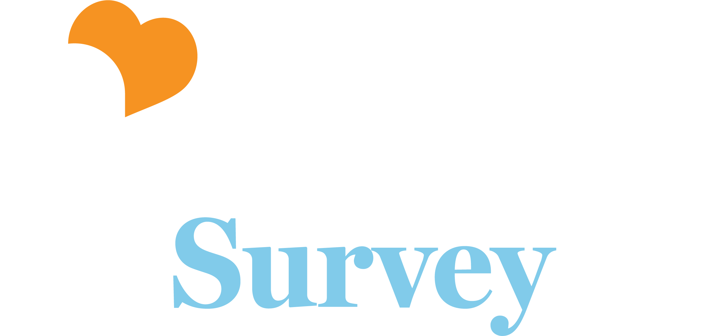 Character Survey Logo Reversed