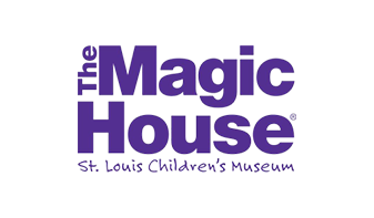 Full color logo for the Magic House St. Louis Children's Museum
